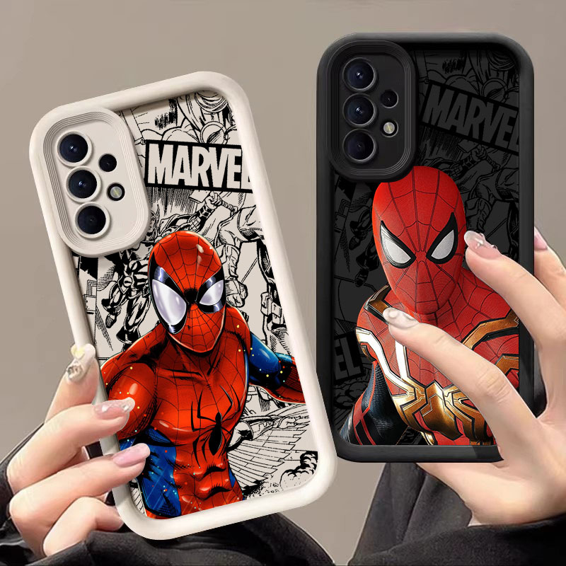Phone Cases Samsung A14 - Marvel Superhero Spider Man Case For