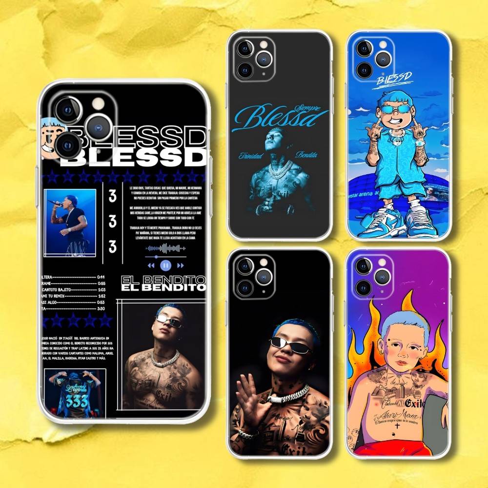 Phone Cases Trinidad - B-Blessd TRINIDAD BENDITA Transparent Phone Case