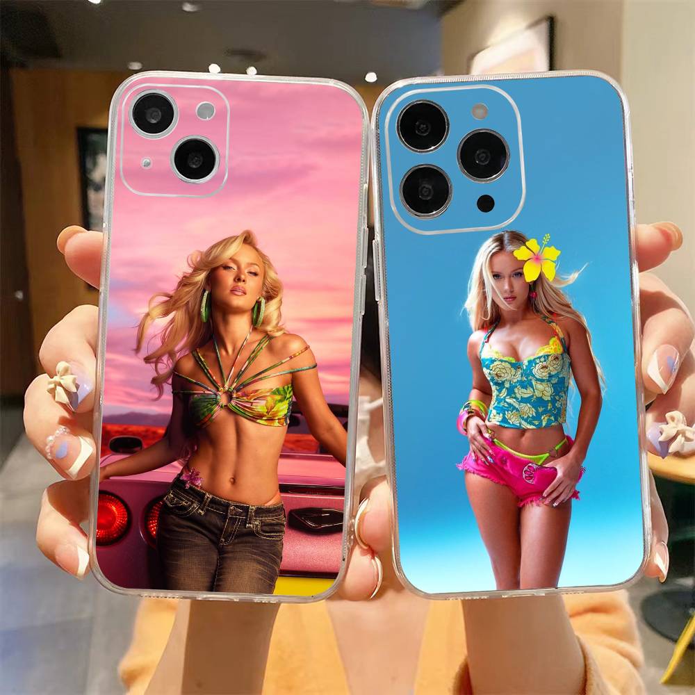 Phone Cases Zara - Dance-pop Zara Larsson Transparent Soft Silicone