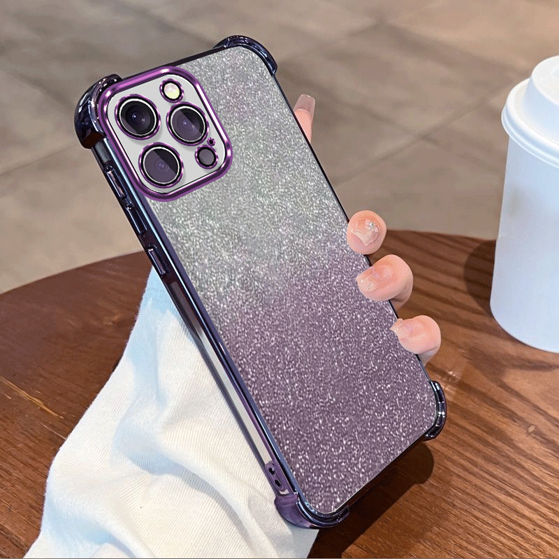 Glitter Plating Protective Cov - Glitter Shockproof Case 评论和价格
