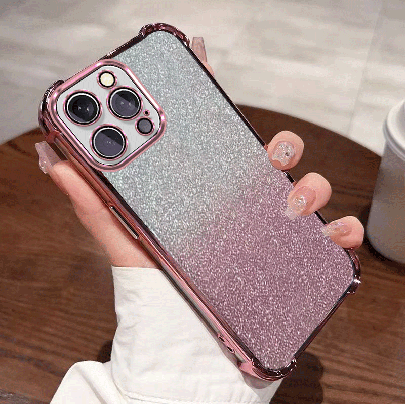 Glitter Plating Protective Cov - Glitter Shockproof Case 评论和价格