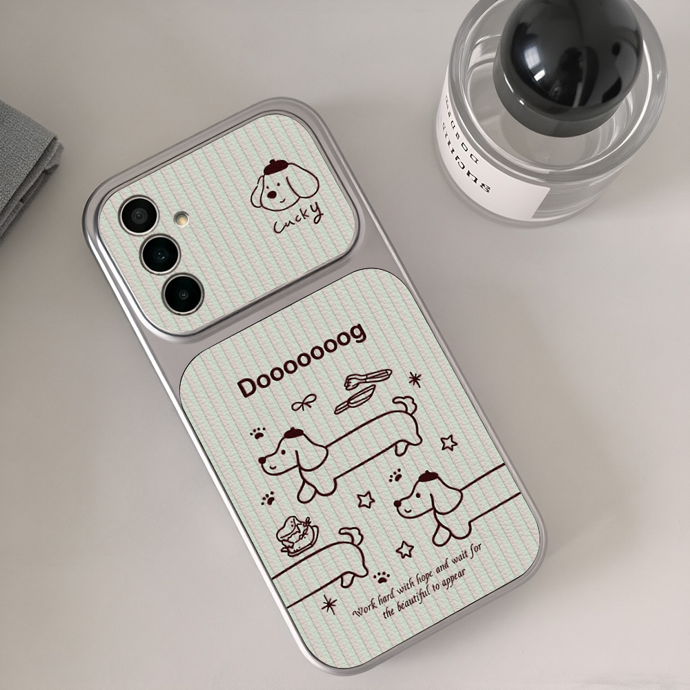 Cartoon Dachshund Phone Case F - Phone Cases With Loop 评论和价格