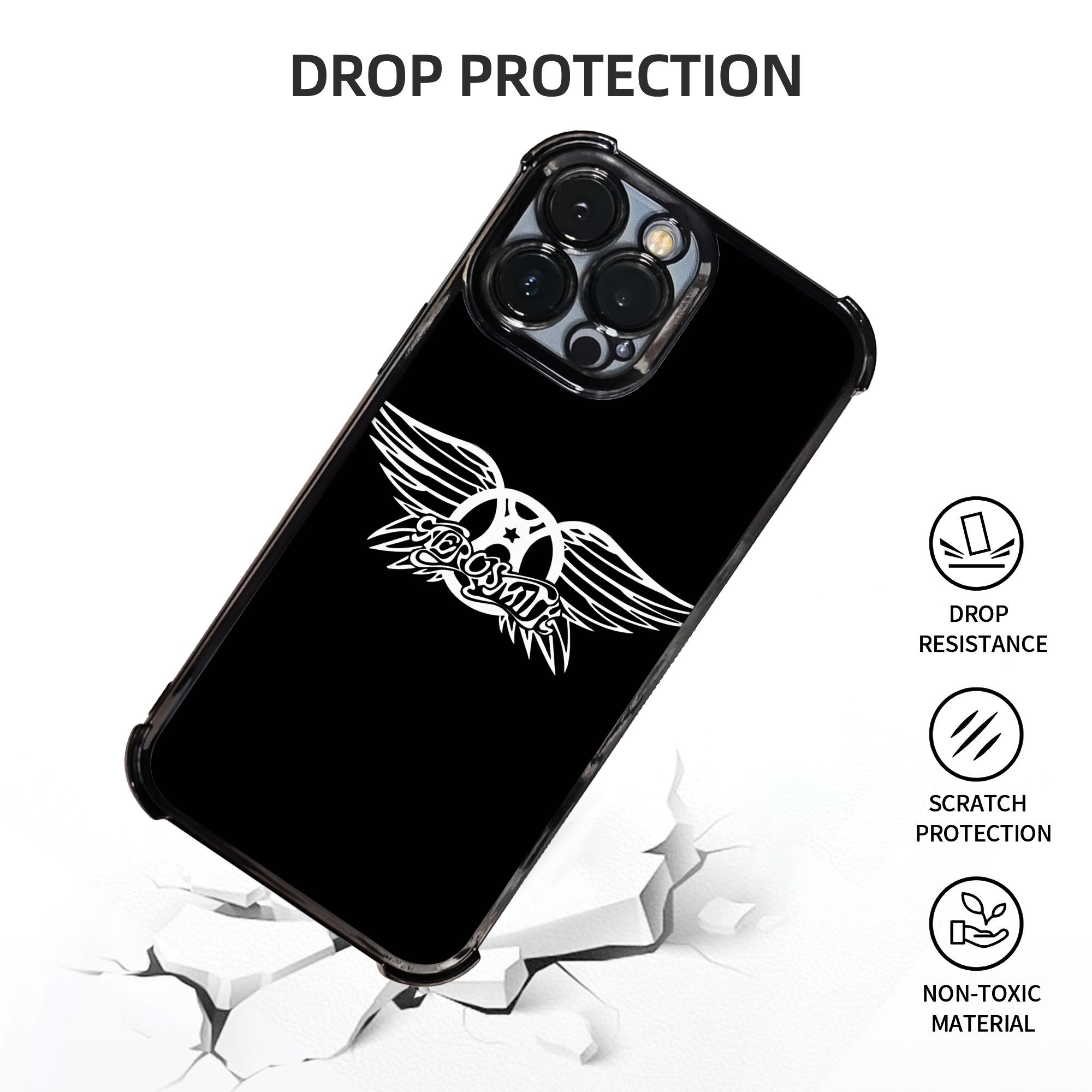 Band Rock Metal Phone Case Aer - Phone Cases Metal 评论和价格