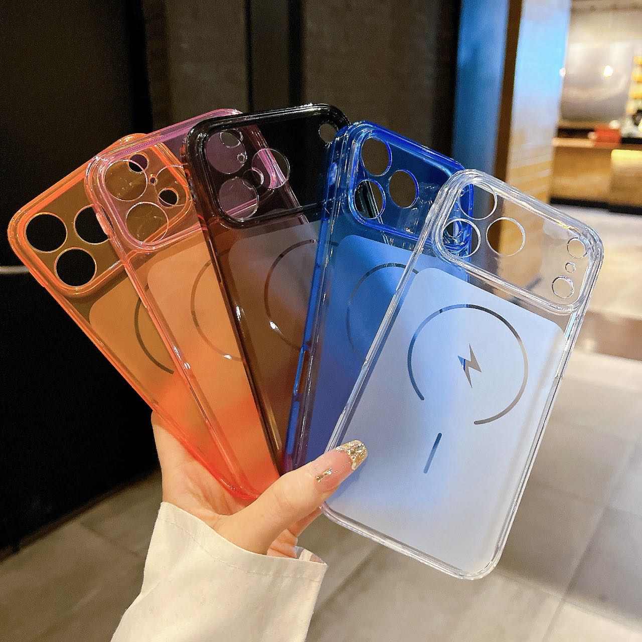 Shockproof Lightning Clear Pho - Phone Cases Loopy 评论和价格