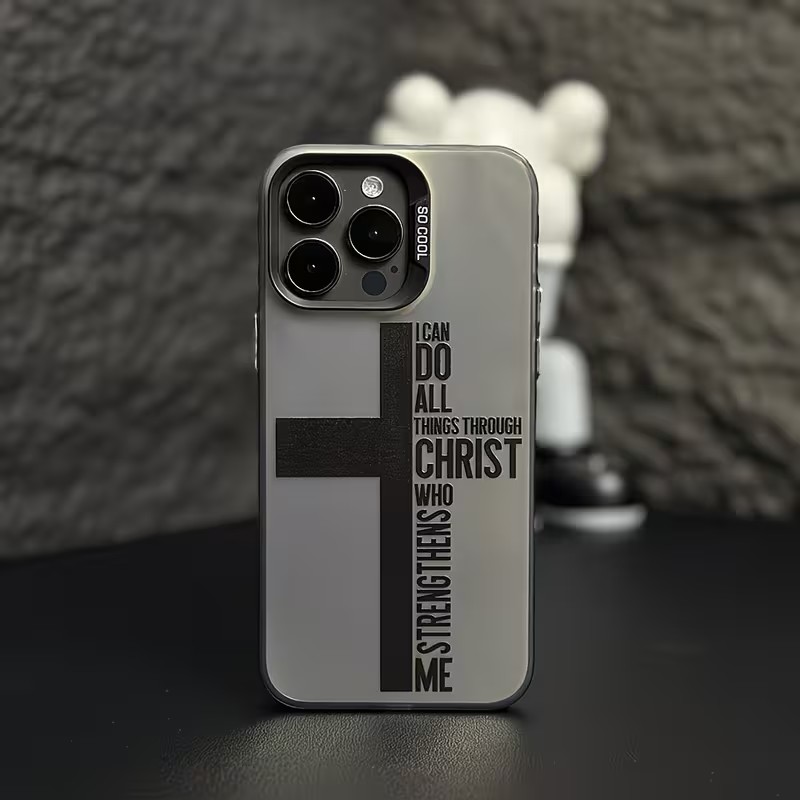 Anti Fingerprint Cross Bible P - Phone Cases Iphone 14 评论和价格