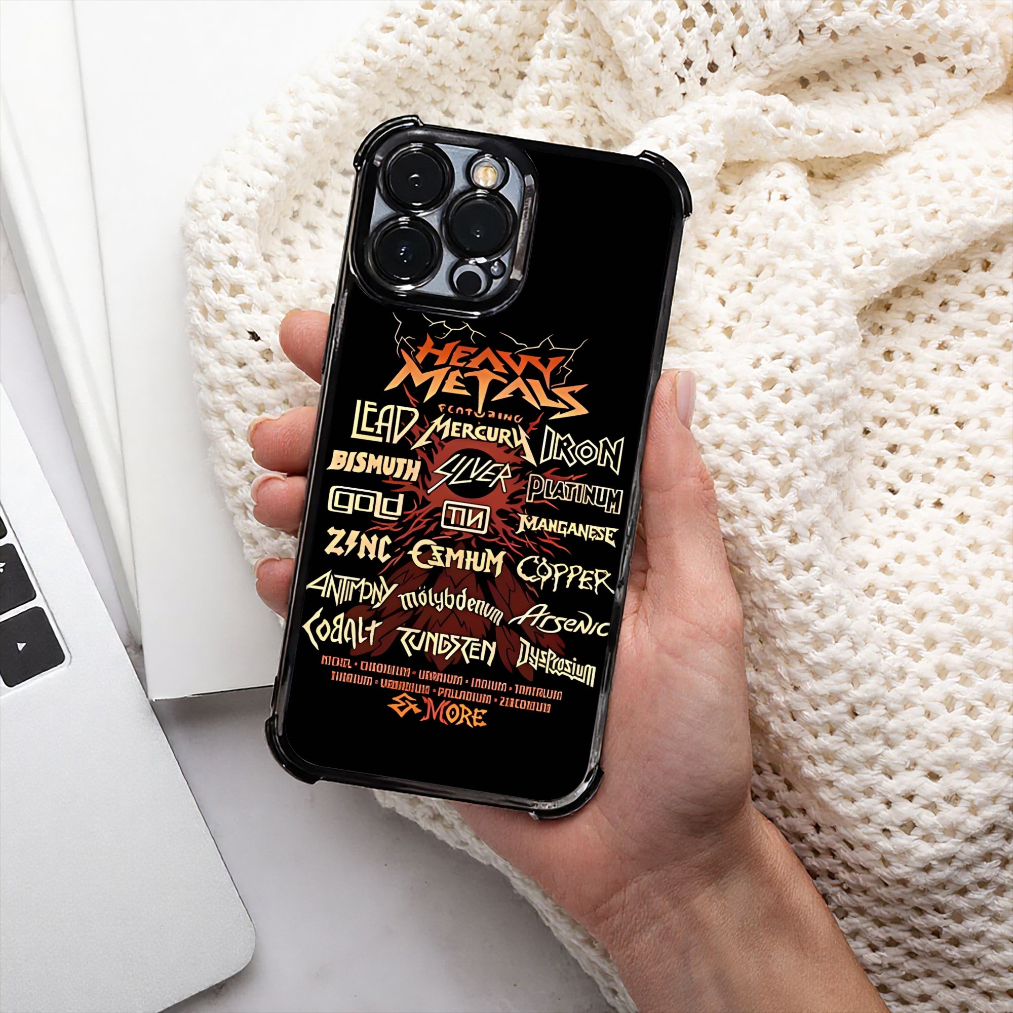 Parody Phone Case Heavy Metal  - Phone Cases Metal 评论和价格