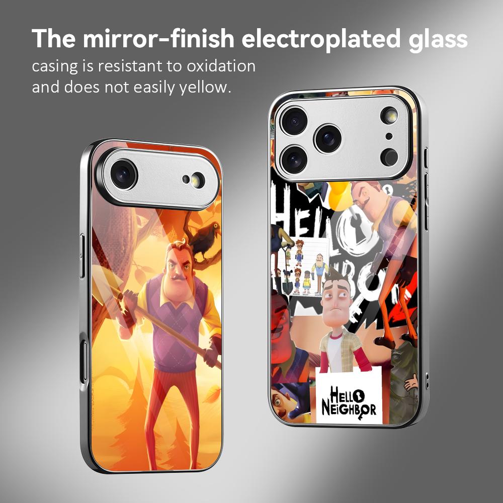 Game H-Hello Neighbor Phone Ca - Phone Cases Metal 评论和价格