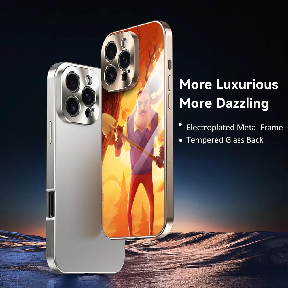 Game H-Hello Neighbor Phone Ca - Phone Cases Metal 评论和价格