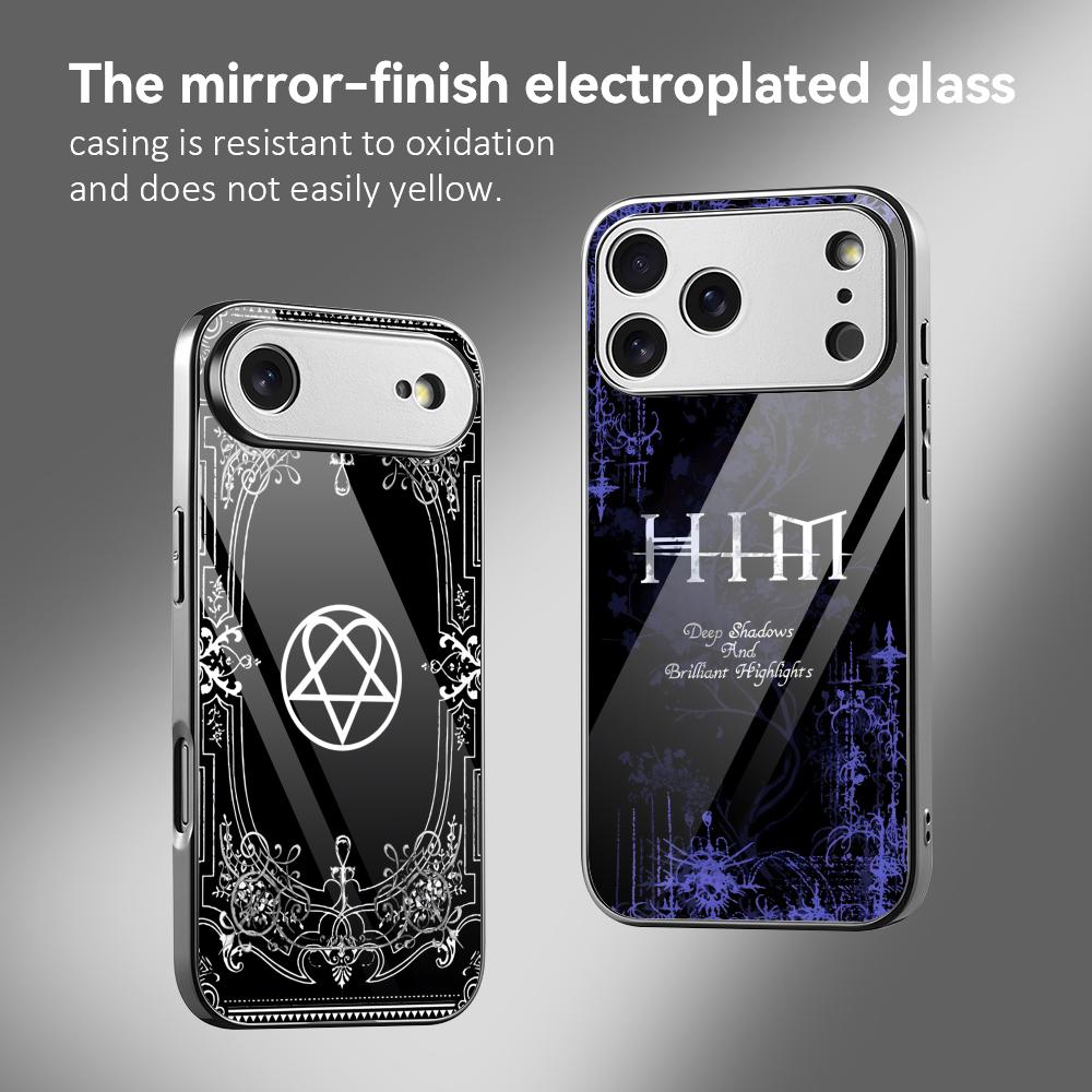 ROCK Band H-HIM Phone Case For - Phone Cases Metal 评论和价格