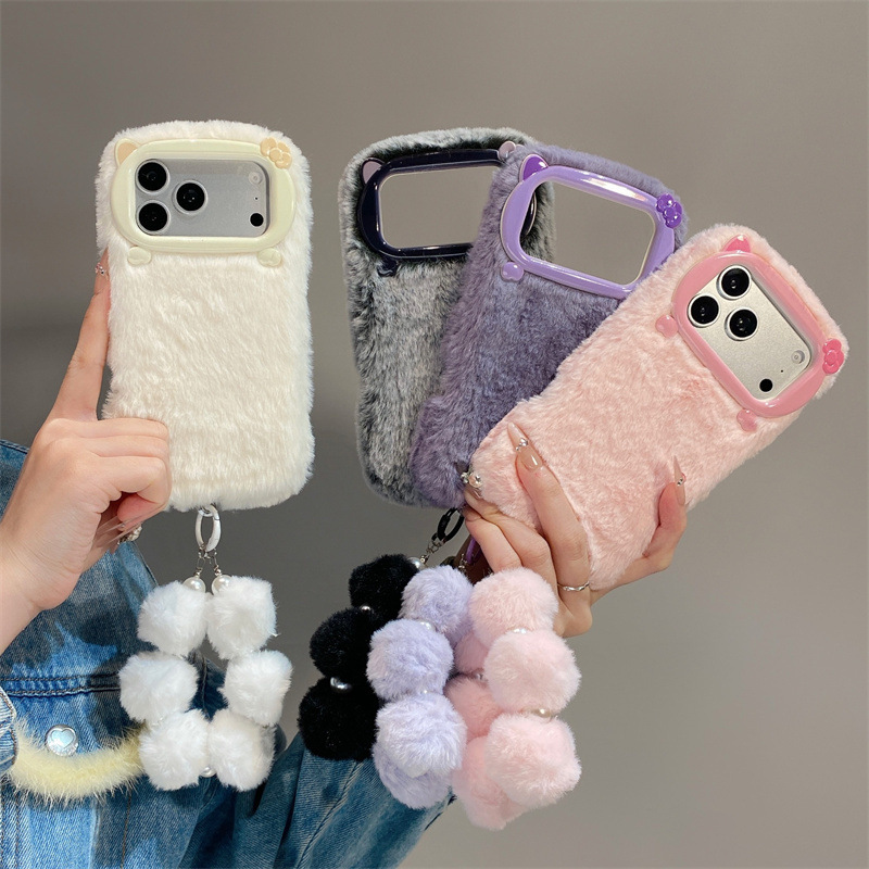 Luxury Solid Colors Furry Plus - Phone Cases Iphone 14 评论和价格