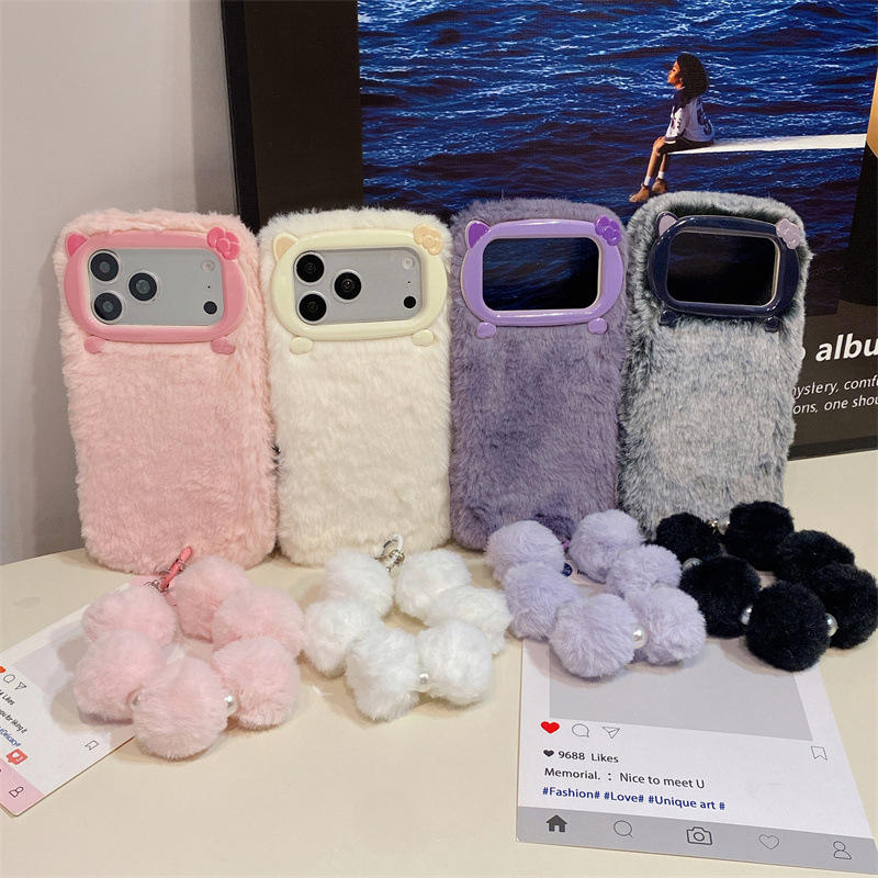 Luxury Solid Colors Furry Plus - Phone Cases Iphone 14 评论和价格