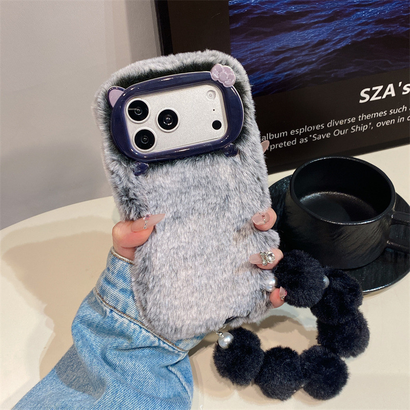 Luxury Solid Colors Furry Plus - Phone Cases Iphone 14 评论和价格