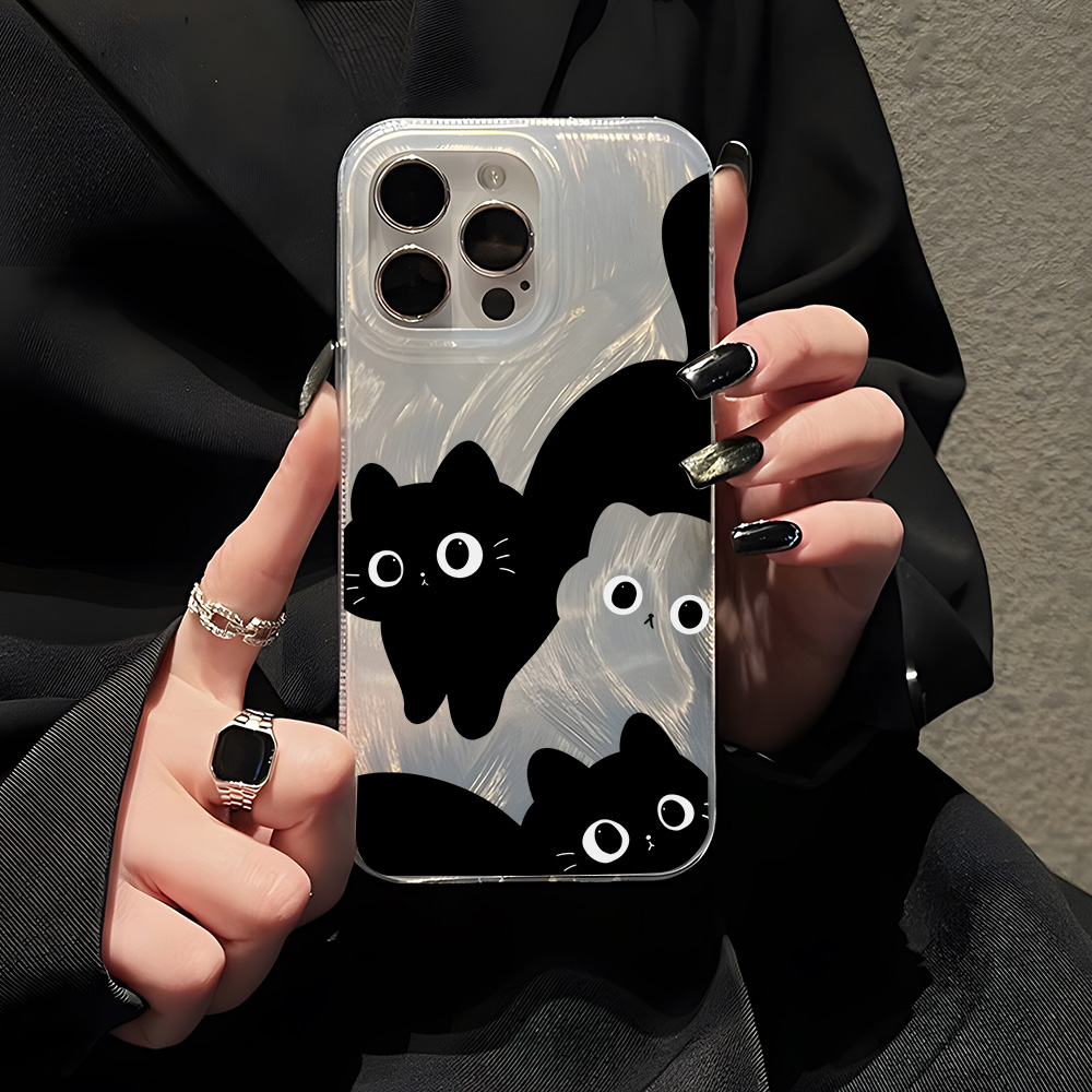 Luxury Cat Phone Case For iPho - Phone Cases Hard 评论和价格