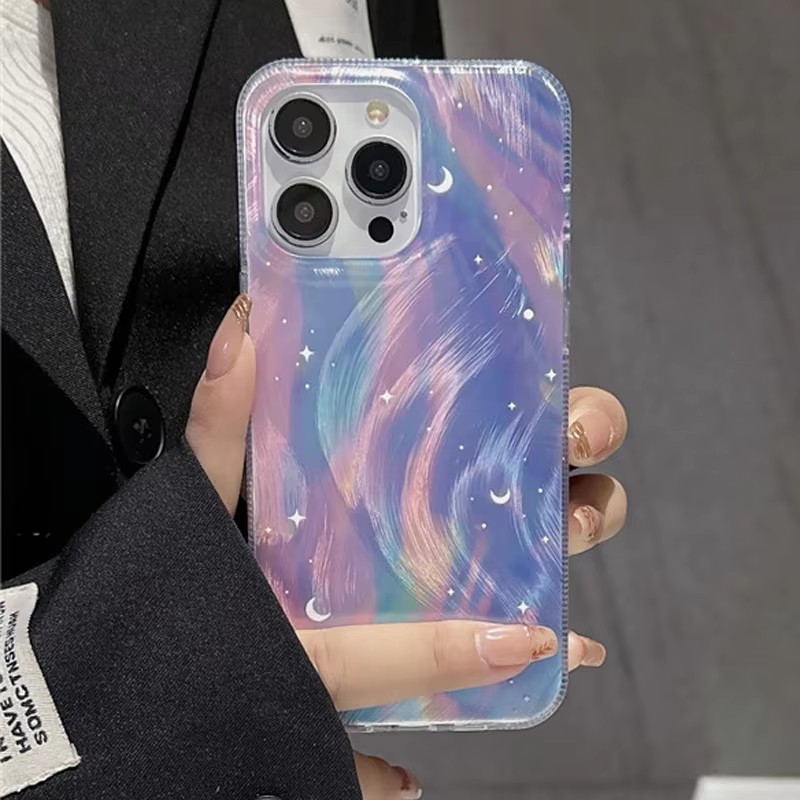 Fashion Glitter Starry Gradien - Phone Cases Iphone 14 评论和价格