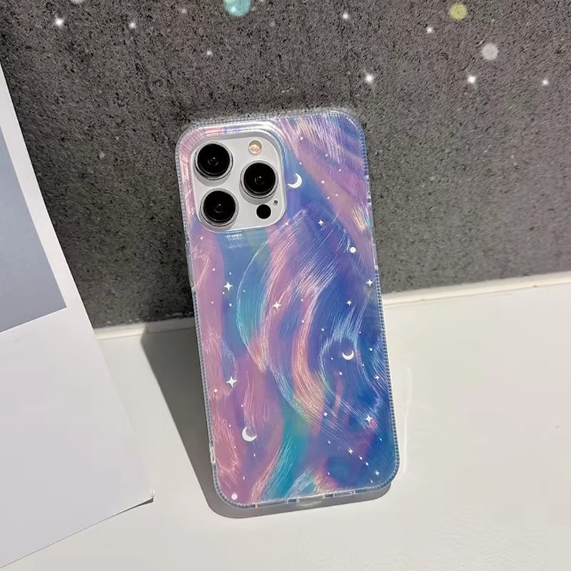 Fashion Glitter Starry Gradien - Phone Cases Iphone 14 评论和价格