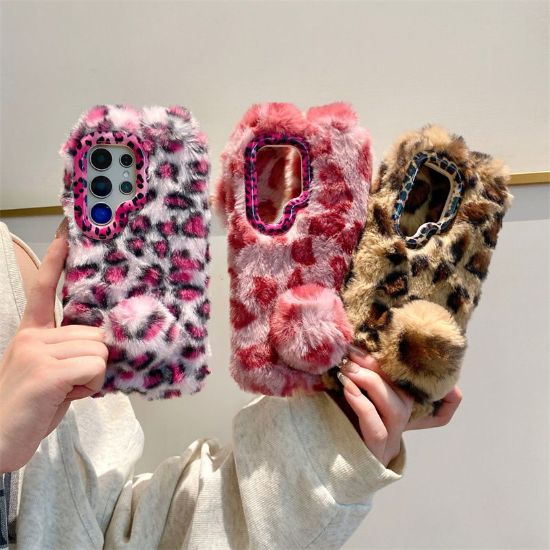 Luxury 3D Leopard Print Rabbit - Phone Cases For Samsung 评论和价格