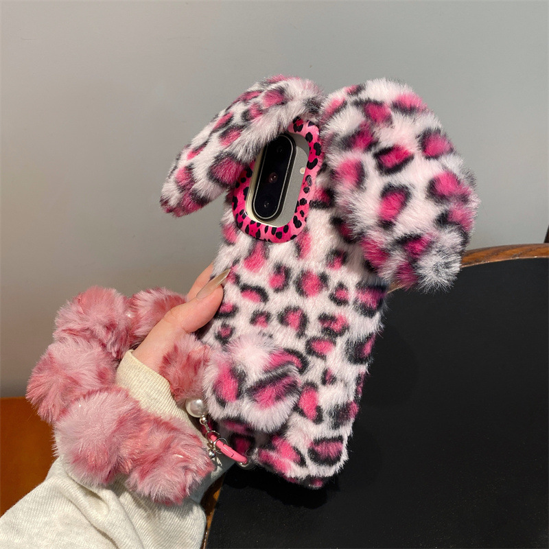Luxury 3D Leopard Print Rabbit - Phone Cases For Samsung 评论和价格