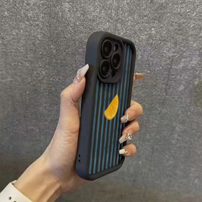 Striped Lemon Slice Pattern Ph - Phone Cases Bulk 评论和价格
