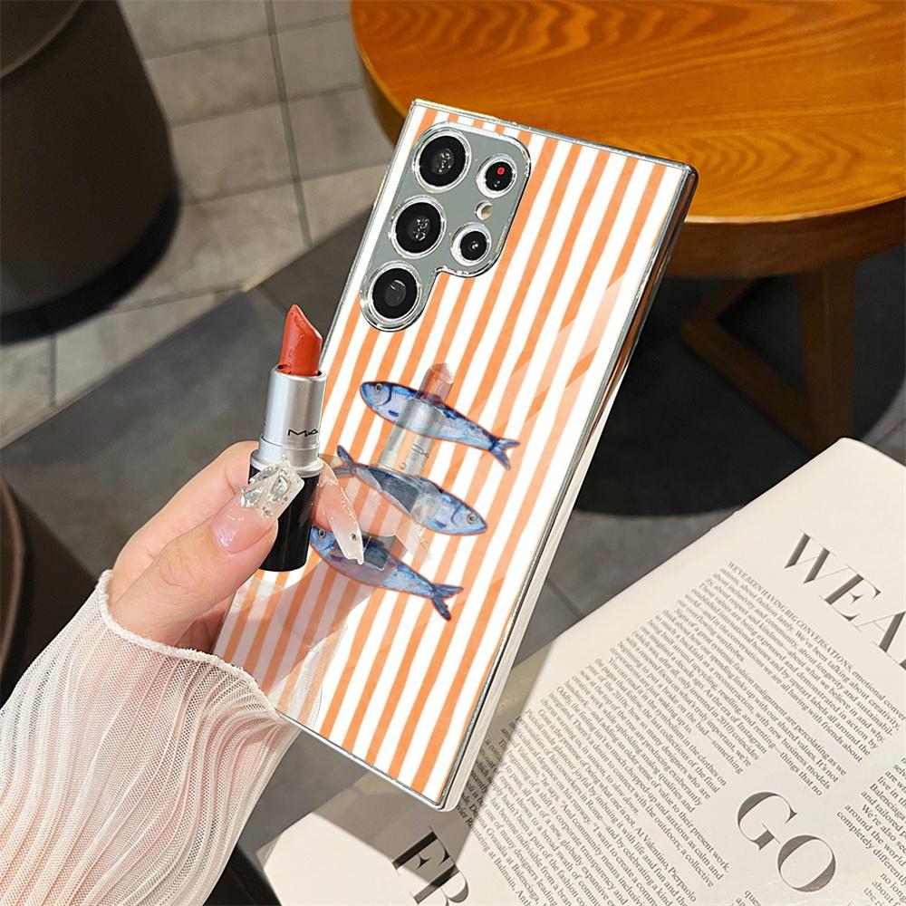 Ocean Life Striped Phone Case  - Phone Cases Metal 评论和价格