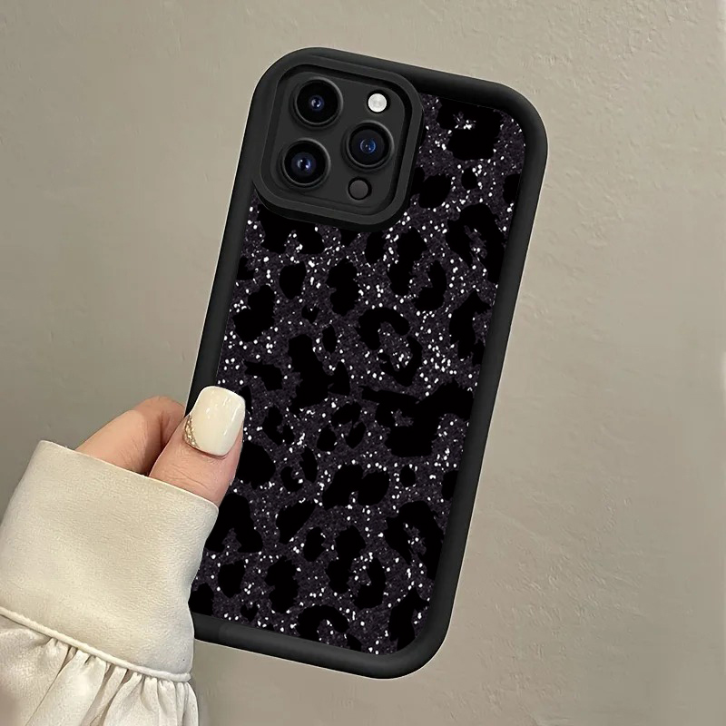 Black Spotted Leopard Hang Str - Phone Cases With Loop 评论和价格