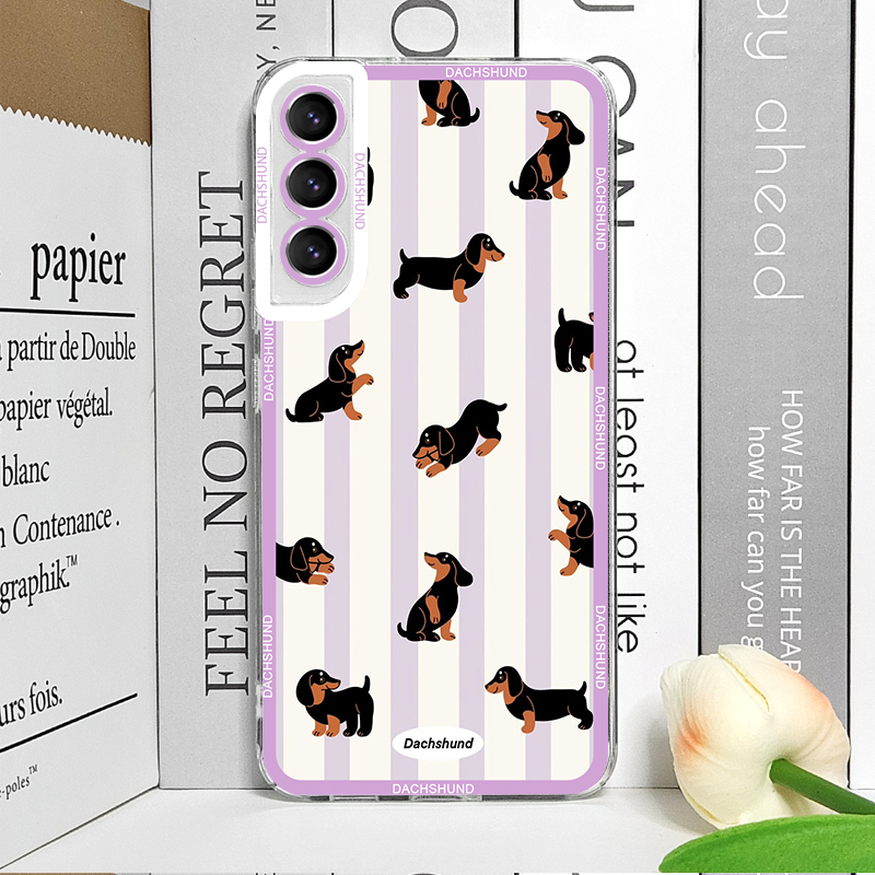 Cute Sausage Dog Phone Case fo - Phone Cases For Samsung 评论和价格