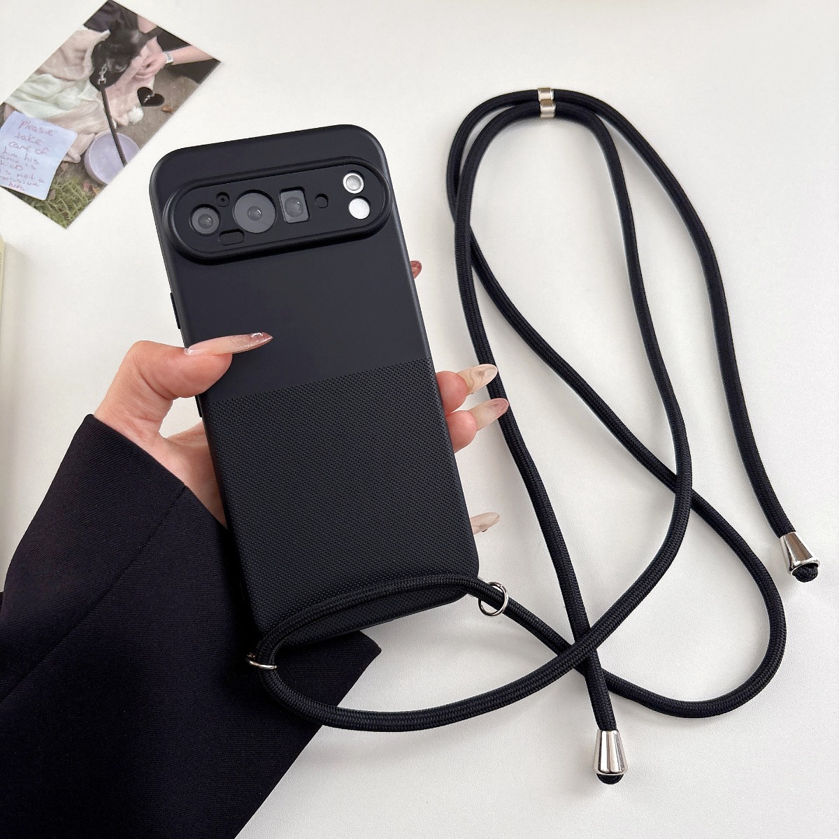 Crossbody Lanyard Strap Matte  - Phone Cases With Loop 评论和价格