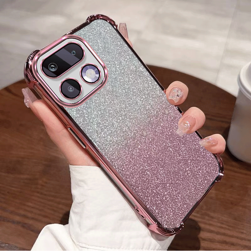 Glitter Plating Clear Protecti - Glitter Shockproof Case 评论和价格
