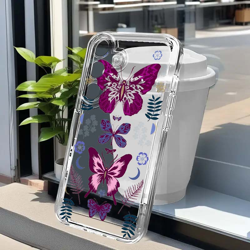 Purple Butterfly Graphic Phone - Phone Cases Samsung A14 评论和价格
