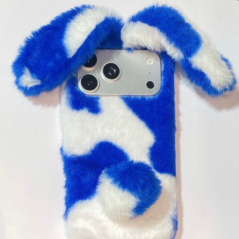 Cute Rabbit Design Fluffy Phon - Phone Cases Iphone 14 评论和价格