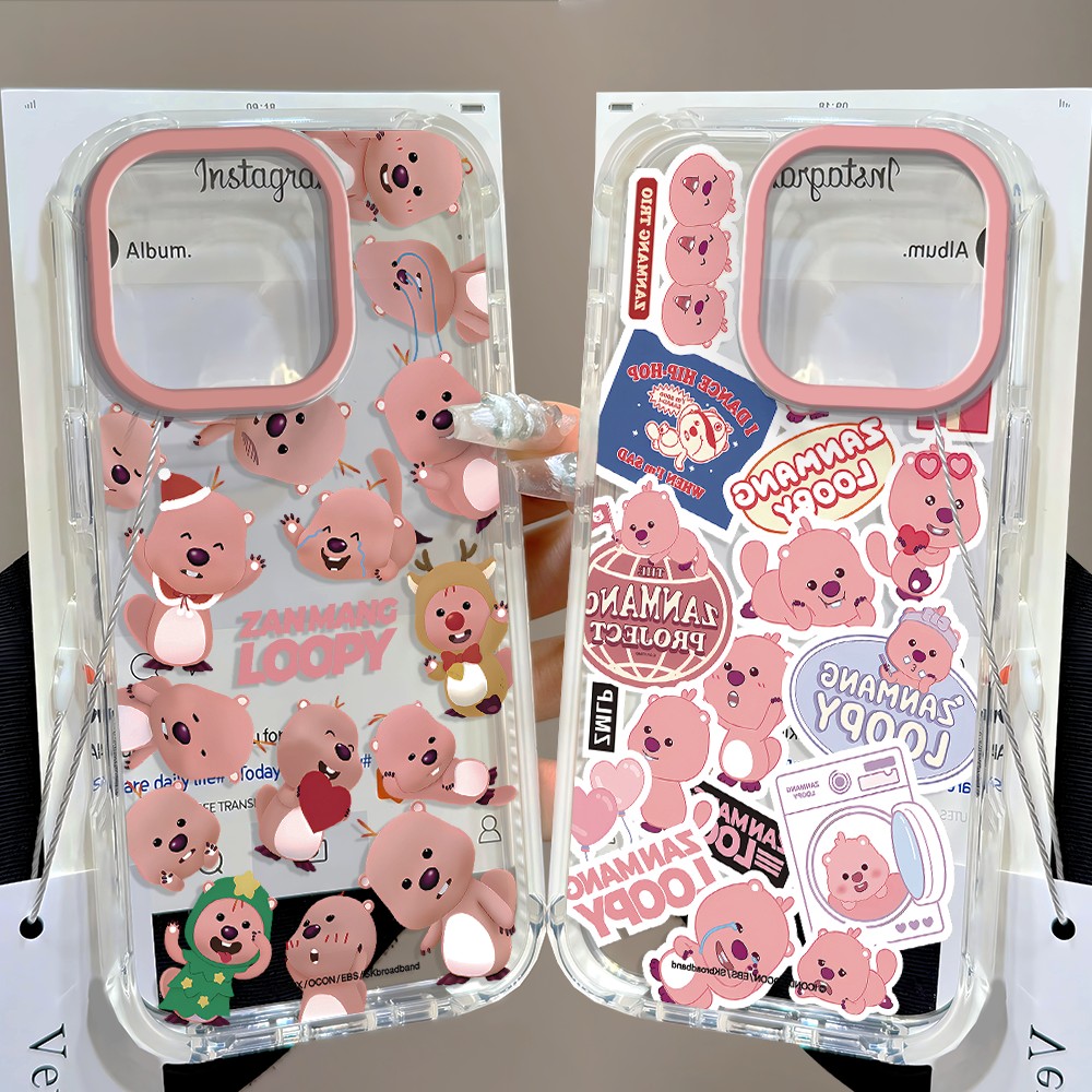 Pink Cute Loopys Hot Phone Cas - Phone Cases Loopy 评论和价格
