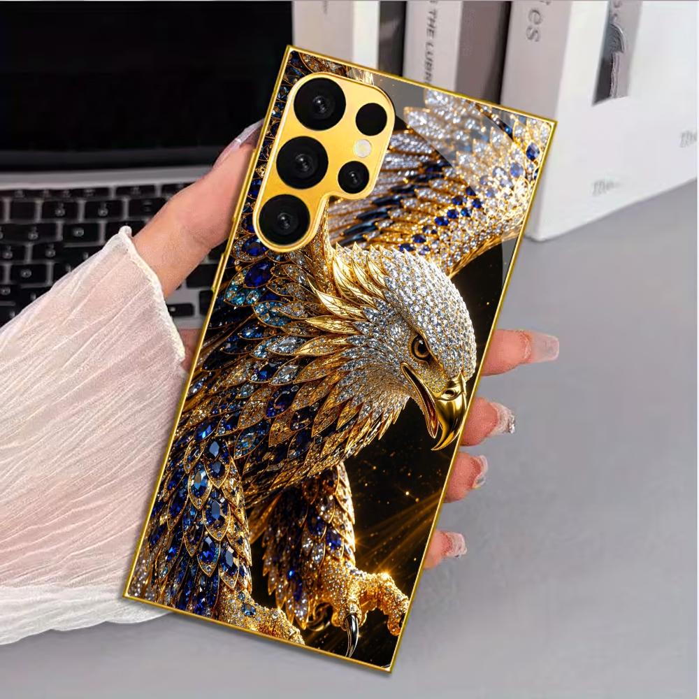 Pampas Sky Eagle Tempered Glas - Phone Cases Metal 评论和价格