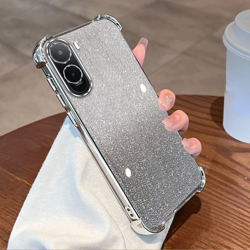 Glitter Plating Clear Protecti - Glitter Shockproof Case 评论和价格