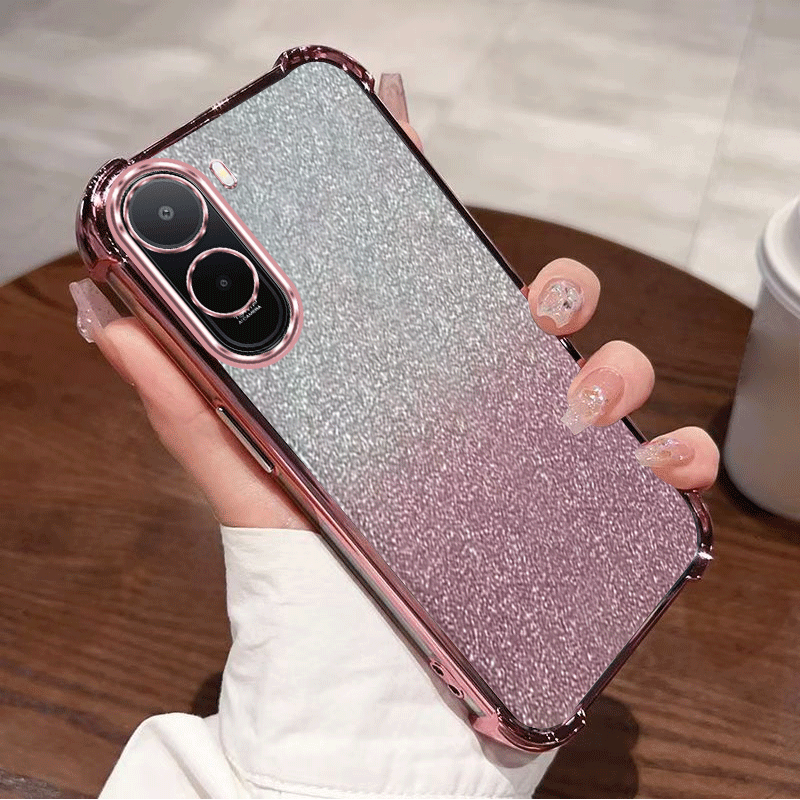 Glitter Plating Clear Protecti - Glitter Shockproof Case 评论和价格