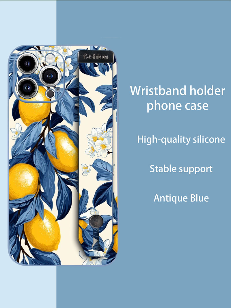 Fruit Lemon Colorful Star Flow - Phone Cases With Loop 评论和价格