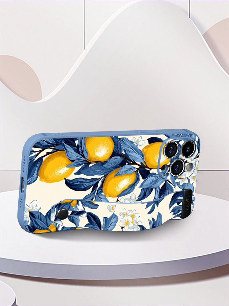 Fruit Lemon Colorful Star Flow - Phone Cases With Loop 评论和价格