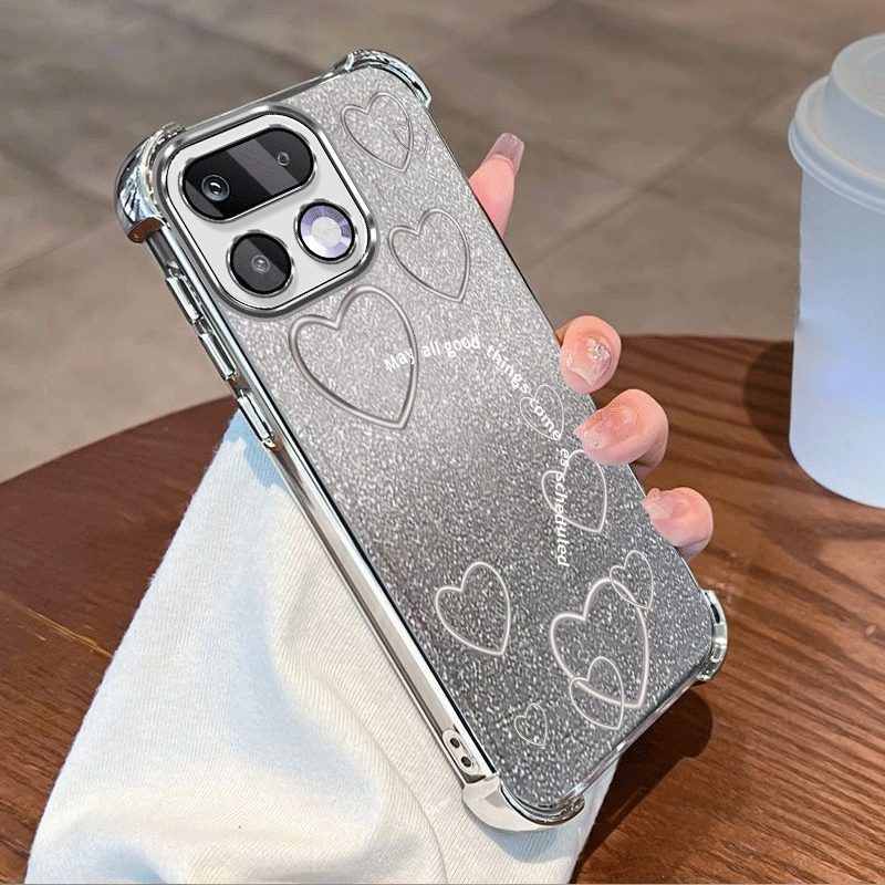 Glitter Plating Protective Cov - Glitter Shockproof Case 评论和价格