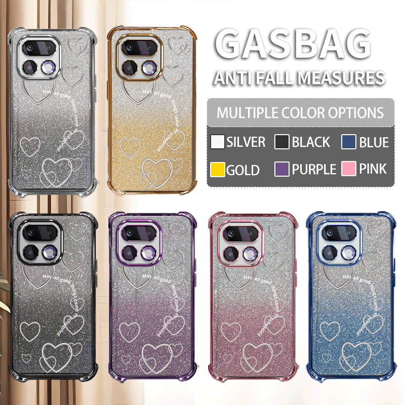 Glitter Plating Protective Cov - Glitter Shockproof Case 评论和价格