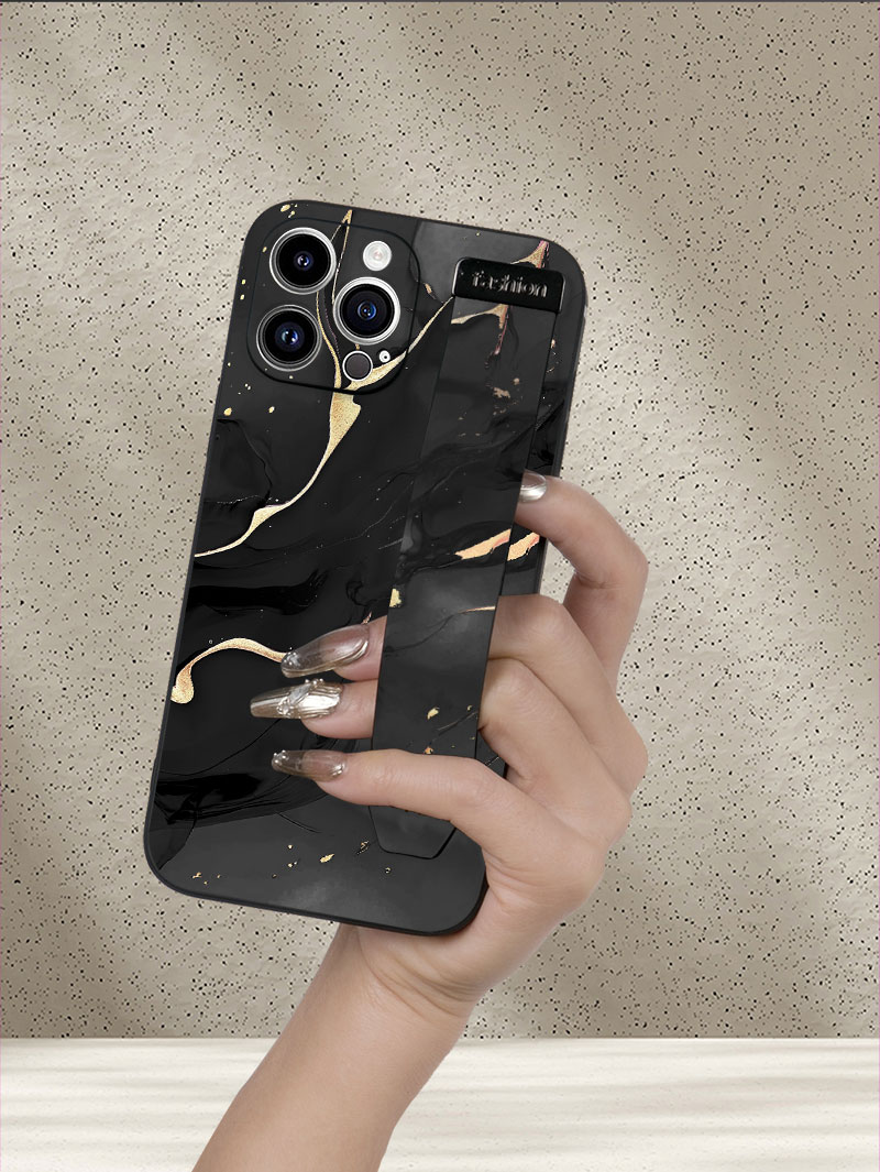 Luxury Liquid Silicone Marble  - Phone Cases With Loop 评论和价格